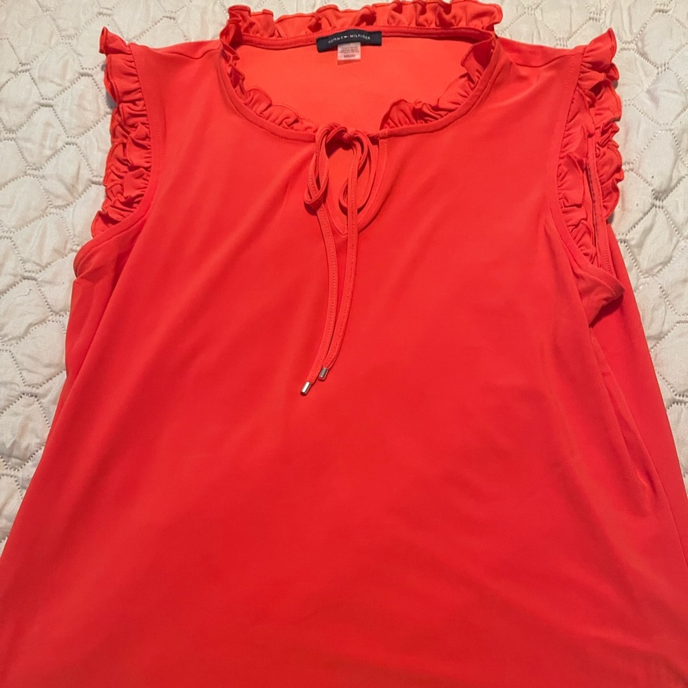 Tommy Hilfiger orange top
